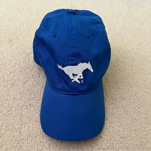 Smu Blue Nike Hat